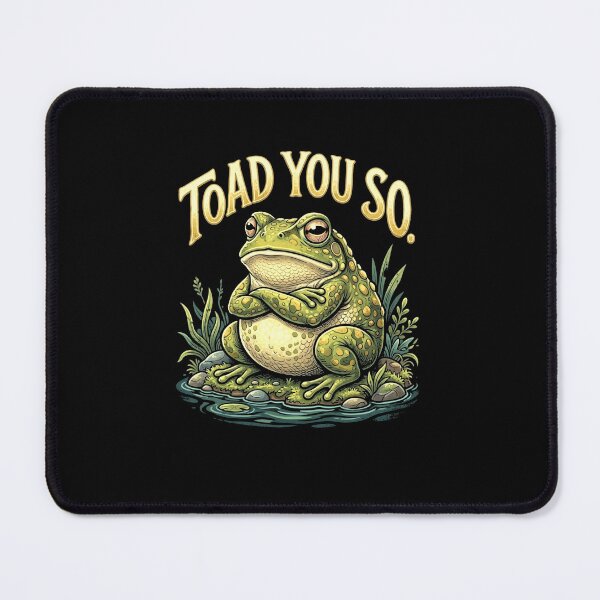 Item preview, Toad You So Funny Vintage Toad Pun Amphibian Design designed and sold by MiALopezArt.