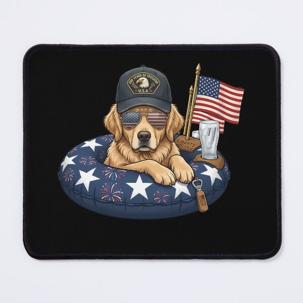 Item preview, 250th anniversary usa dog designed and sold by OliviaHayesArt.