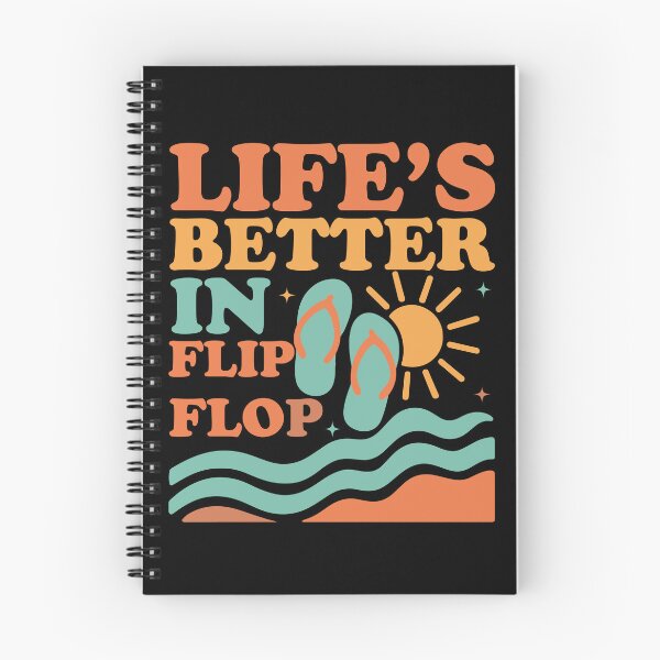 Item preview, Lifes Better in Flip Flop designed and sold by Whereiskim.