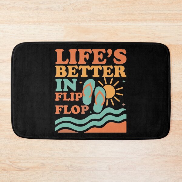 Item preview, Lifes Better in Flip Flop designed and sold by Whereiskim.