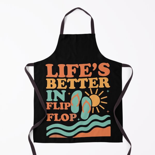 Item preview, Lifes Better in Flip Flop designed and sold by Whereiskim.