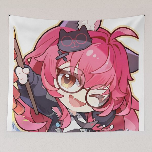 Item preview, Nanally Pink Hair Glasses Neverness To Everness designed and sold by KomiArts.