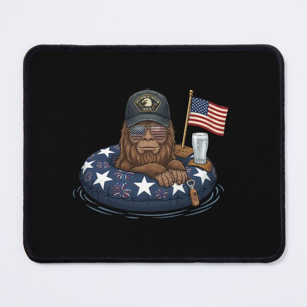 Item preview, 250th anniversary Flag American bigfoot designed and sold by OliviaHayesArt.