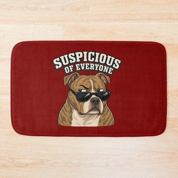 Item preview, Zero Barks Give-Cool Pitbull With Sunglasses Funny Dog designed and sold by freshwear design.