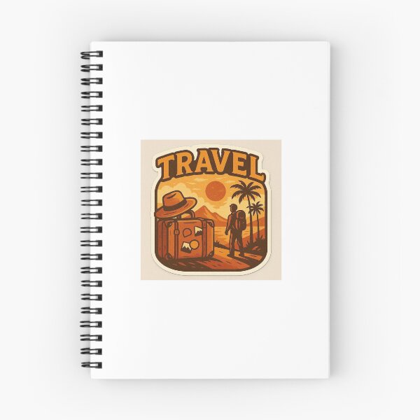 Item preview,  Retro Travel Adventure Sticker designed and sold by EmylDesigns.