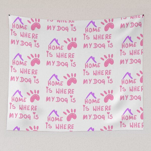 Item preview, dog love , HOME is wher my dog is designed and sold by Kasia1987t.