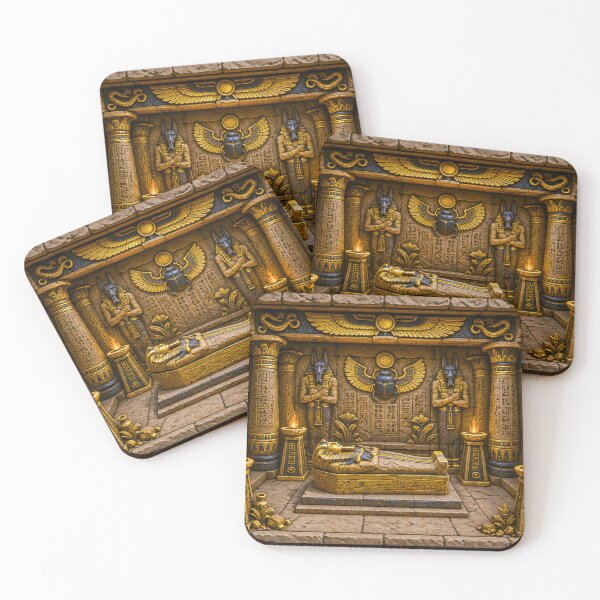 Item preview, Chamber of Anubis | Ancient Egyptian Tomb Art designed and sold by IGLCreative.