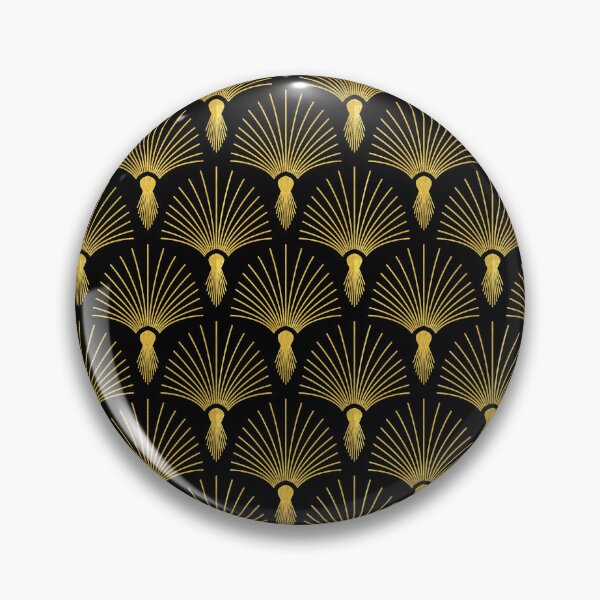 Item preview, "Vintage Hollywood" Elegant Golden and Black Art Deco designed and sold by DEC02.