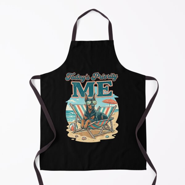 Item preview, Today's Priority: ME - Relaxed Doberman in Sunglasses on the Beach designed and sold by Sonofwilliam.