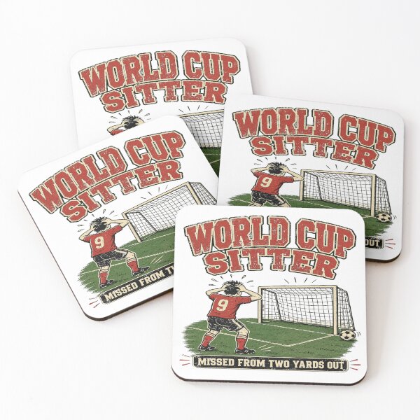 Item preview, World Cup Sitter Missed From Two Yards Out Soccer Meme designed and sold by POD DYNASTY | Original Print On Demand T-Shirt Graphics.