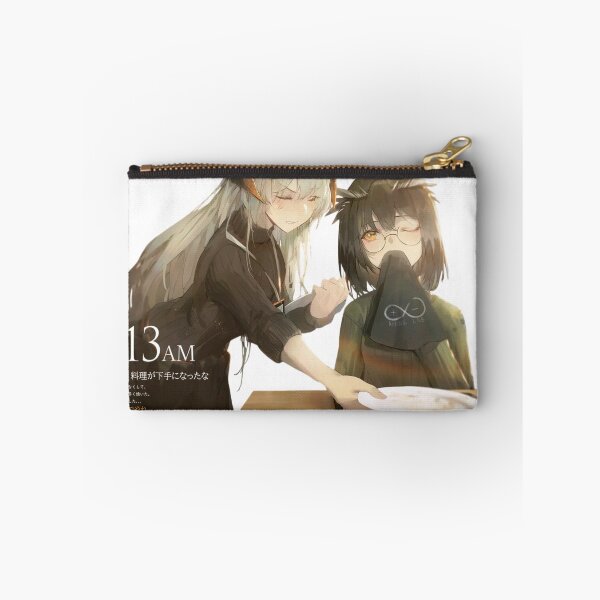 Item preview, Saria And Silence Eating Breakfast Arknights designed and sold by KomiArts.