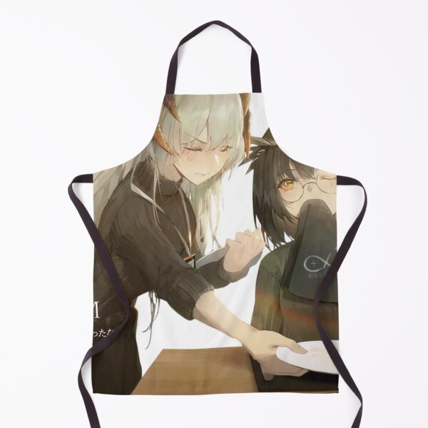 Item preview, Saria And Silence Eating Breakfast Arknights designed and sold by KomiArts.