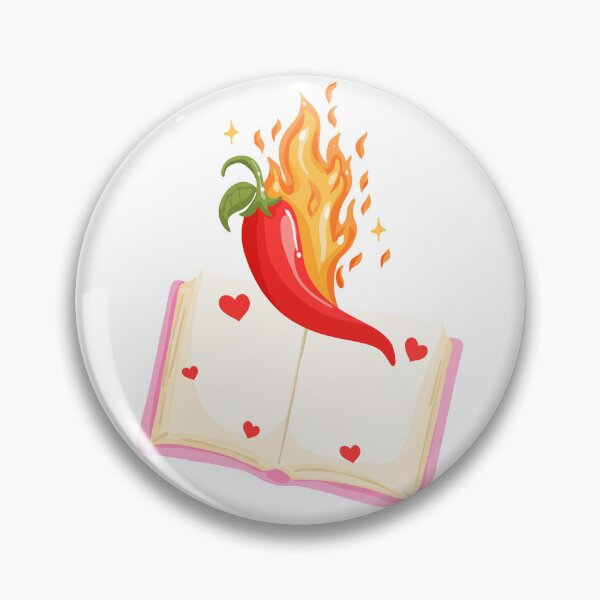 Item preview, Spicy Book Alert | Bookish designed and sold by Nyxander's Bookish Catalogue.