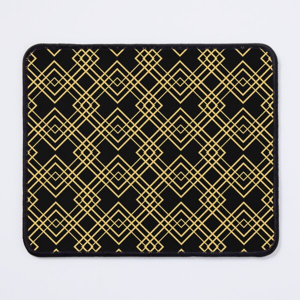 Item preview, Lush Art Deco Golden And Black Geometric Pattern designed and sold by DEC02.