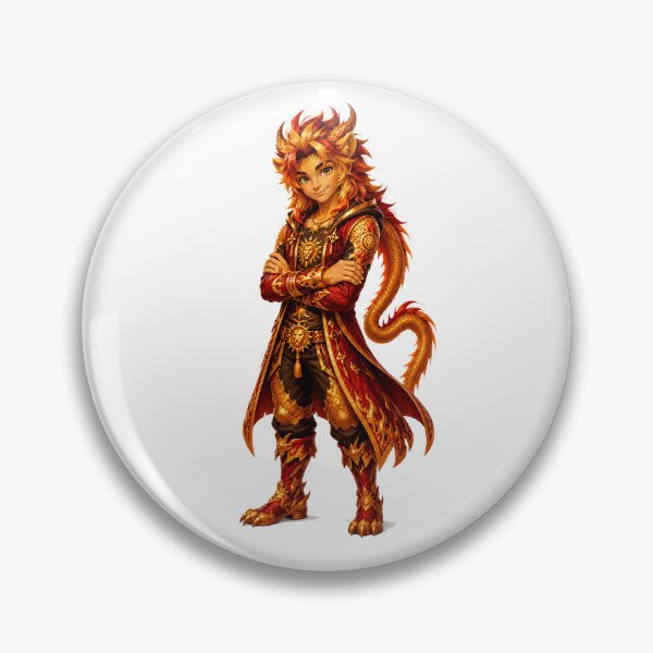 Item preview, Eddie the Solar Dragonfire Guardian designed and sold by BlissBlvdShop.