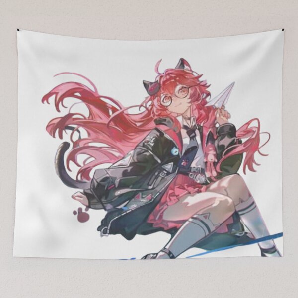 Item preview, Nanally Pink Cat Girl Neverness To Everness designed and sold by KomiArts.