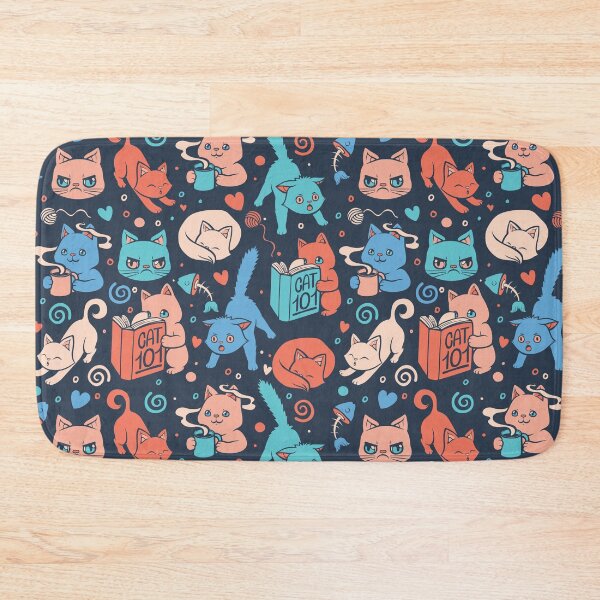 Item preview, Funny Cats Pattern designed and sold by Tobe Fonseca®.