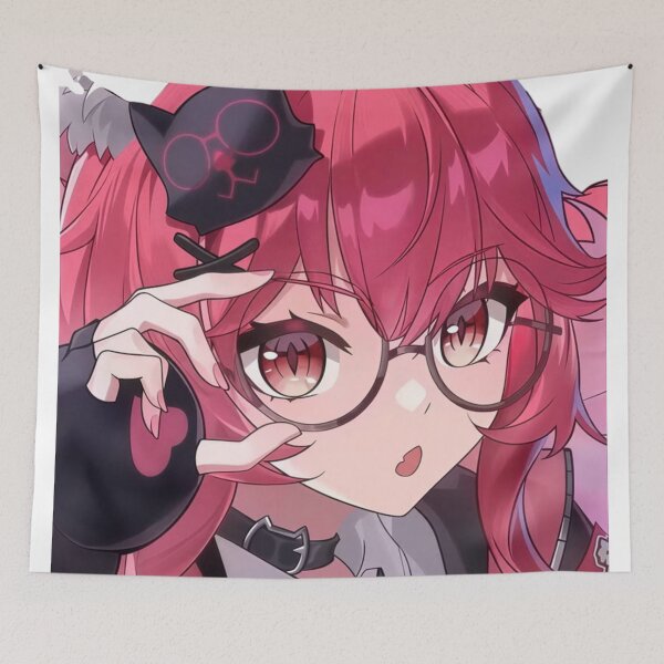 Item preview, Nanally Pink Hair Glasses Neverness To Everness designed and sold by KomiArts.