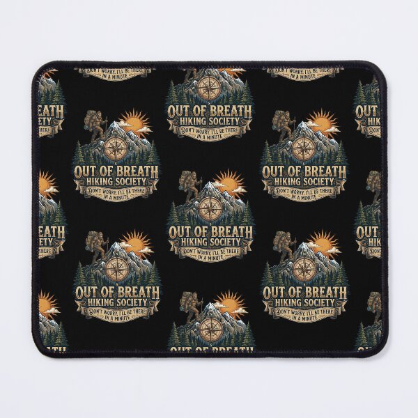 Item preview, Bigfoot Out of Breath Hiking Society designed and sold by Roy & Tiffany.