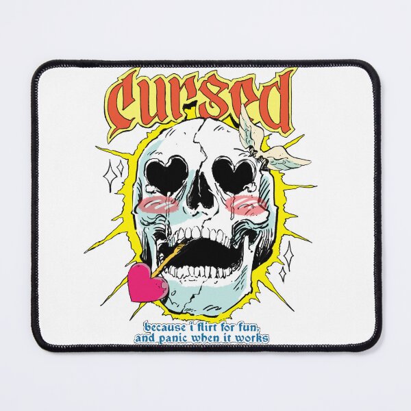 Item preview, CURSED 80s vintage style i flirt for fun and panic when it works designed and sold by aComicWizard.