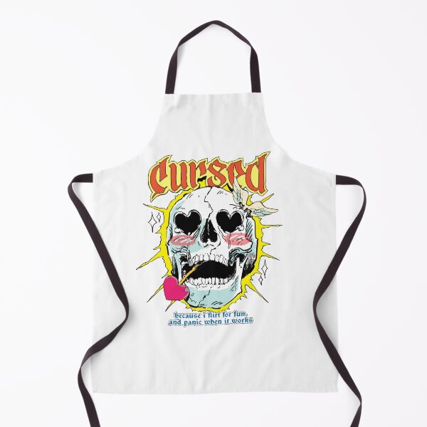 Item preview, CURSED 80s vintage style i flirt for fun and panic when it works designed and sold by aComicWizard.