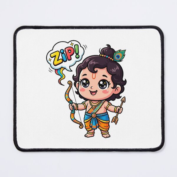 Item preview, Arjuna Cute Chibi Hero Archer Art designed and sold by DuckOddity.