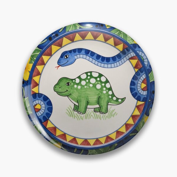 Item preview, Tropical Ankylosaurus Ceramic Illustration designed and sold by PixorStudio.