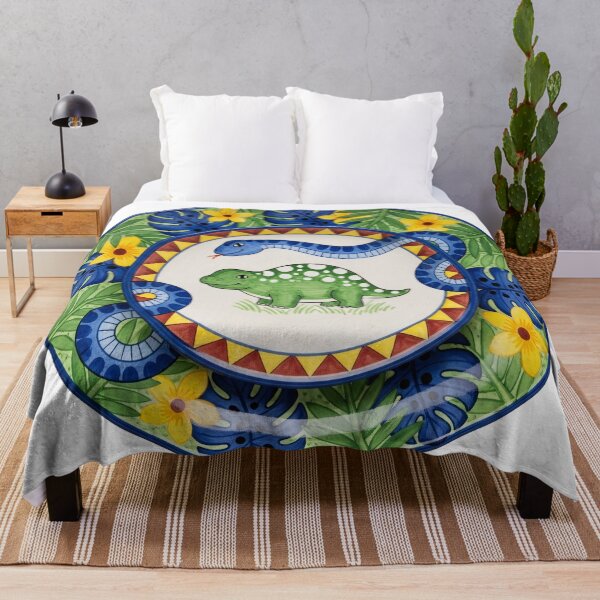 Item preview, Tropical Ankylosaurus Ceramic Illustration designed and sold by PixorStudio.