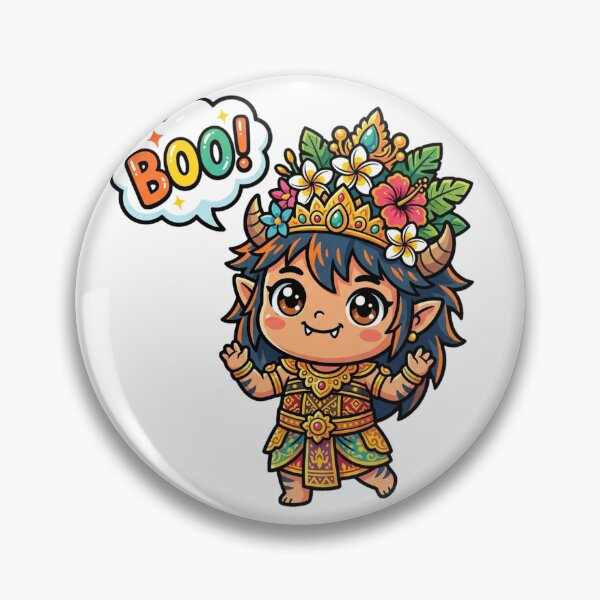 Item preview, Banas Pati Raja Cute Chibi Spirit Art designed and sold by DuckOddity.