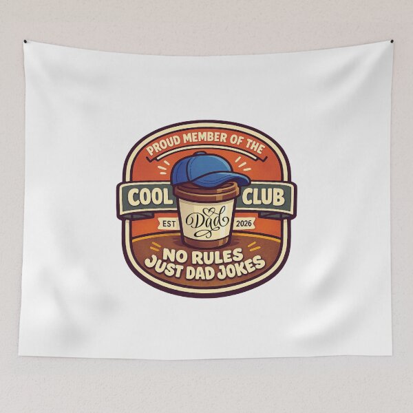 Item preview, Proud Cool Dads Club 2026 designed and sold by LuveraxArt.