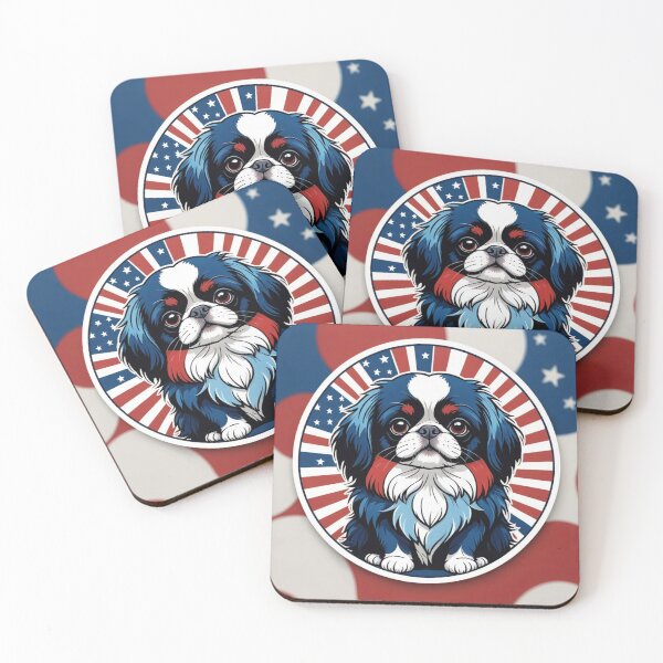 Item preview, Patriotic Cocker Spaniel Emblem designed and sold by Wags & Tails.