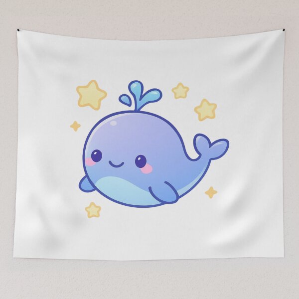 Item preview, Dream Big Whale - Inspirational Kawali Sticker designed and sold by foryouandyours.