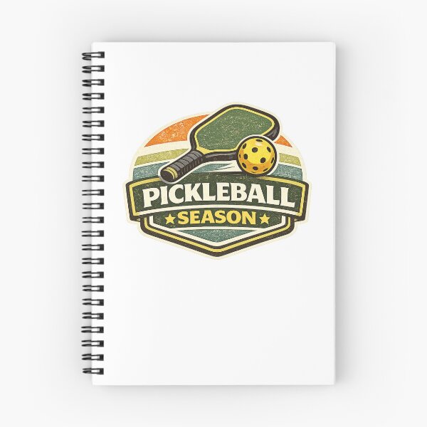 Item preview, Pickleball Season Retro Badge Design designed and sold by EastEndTownie.