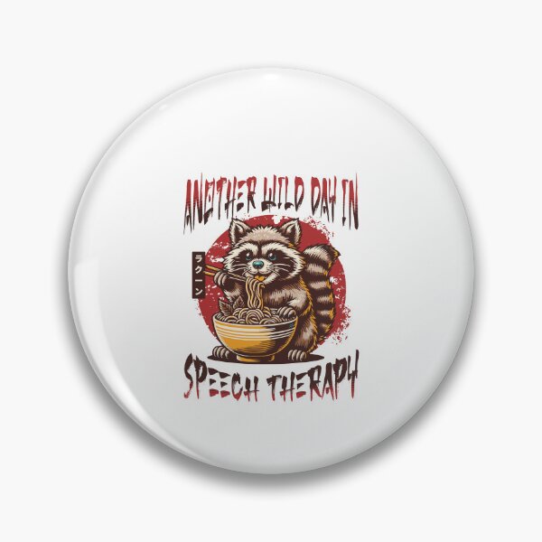 Item preview, SLP Raccoon Another Wild Day in Speech Therapy Therapist designed and sold by stylboutique.