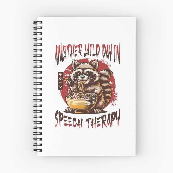 Item preview, SLP Raccoon Another Wild Day in Speech Therapy Therapist designed and sold by stylboutique.