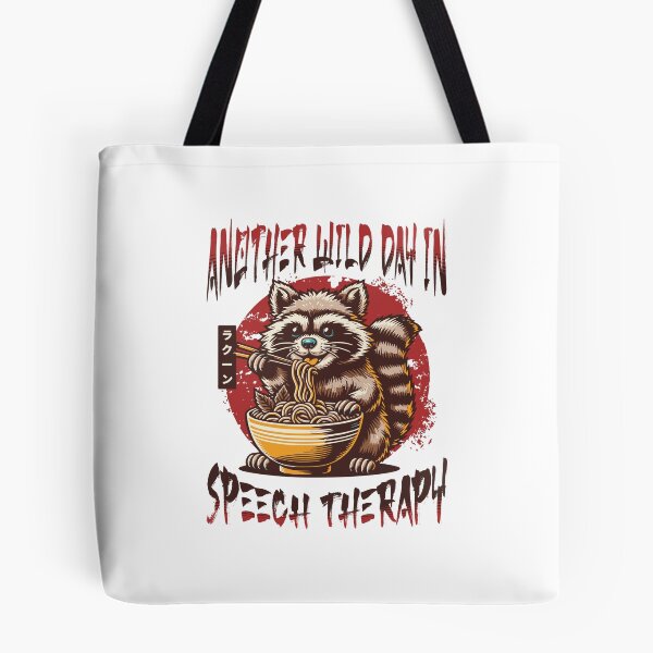 Item preview, SLP Raccoon Another Wild Day in Speech Therapy Therapist designed and sold by stylboutique.