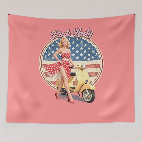Item preview, Retro Diner Pin Up Girl Witress Vintage 50s Milkshake Rockabilly Americana Style designed and sold by Ivory Code.