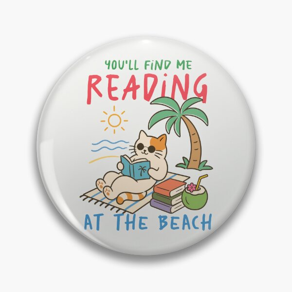 Item preview, You Will Find Me Reading at the Beach Summer Gifts designed and sold by MalwasBasket.