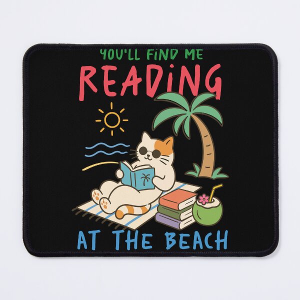Item preview, You Will Find Me Reading at the Beach Summer Gifts designed and sold by MalwasBasket.