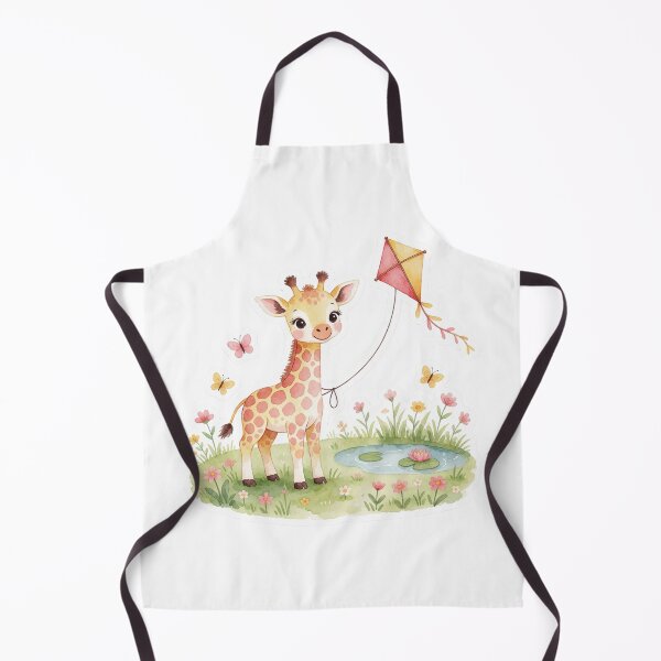 Item preview, Kite Flying Giraffe | Whimsical Fantasy Adventure designed and sold by AillustriaAK.