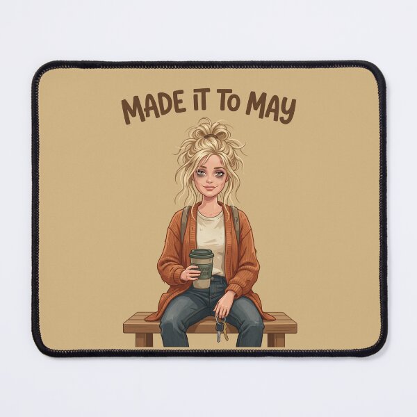 Item preview, Made It to May Funny Girl Last of Day School Teacher Kids 2 designed and sold by ChinkyCat Official.