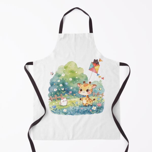 Item preview, Kite Flying Giraffe | Whimsical Fantasy Adventure designed and sold by AillustriaAK.
