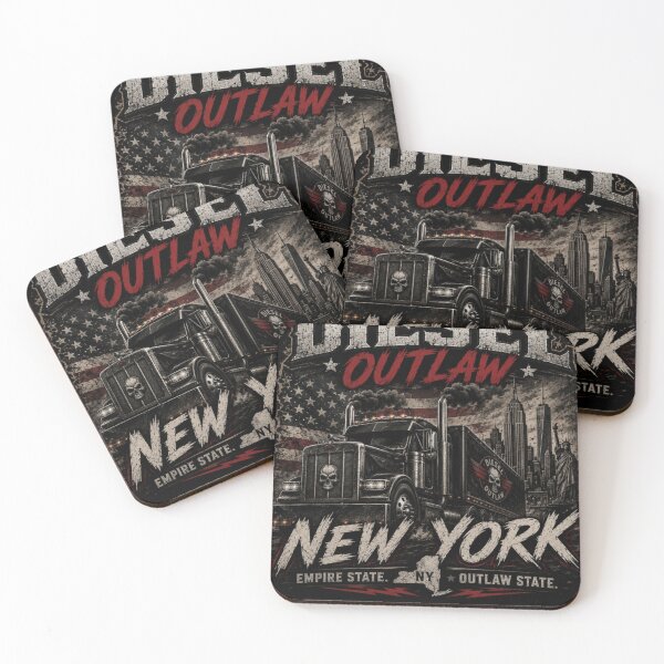 Item preview, Diesel Outlaw New York – Empire State Trucker Semi Truck Shirt designed and sold by Diesel outlaw .