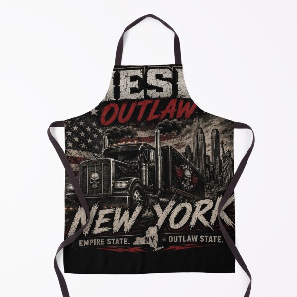 Item preview, Diesel Outlaw New York – Empire State Trucker Semi Truck Shirt designed and sold by Diesel outlaw .