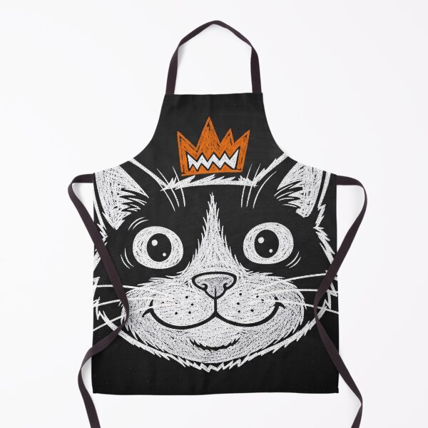 Item preview, Crowned Tuxedo Cat Sketch designed and sold by PixorStudio.