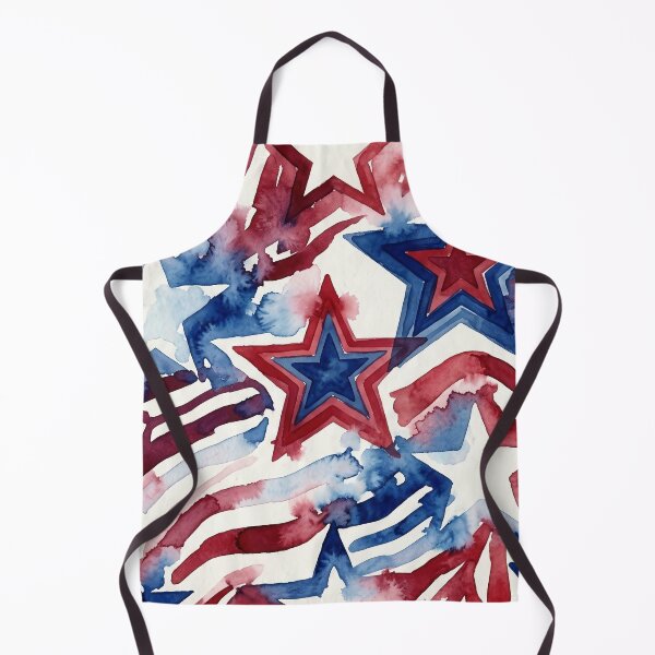 Item preview, Stars and Stripes Watercolor Mist designed and sold by LibertyForge-Co.