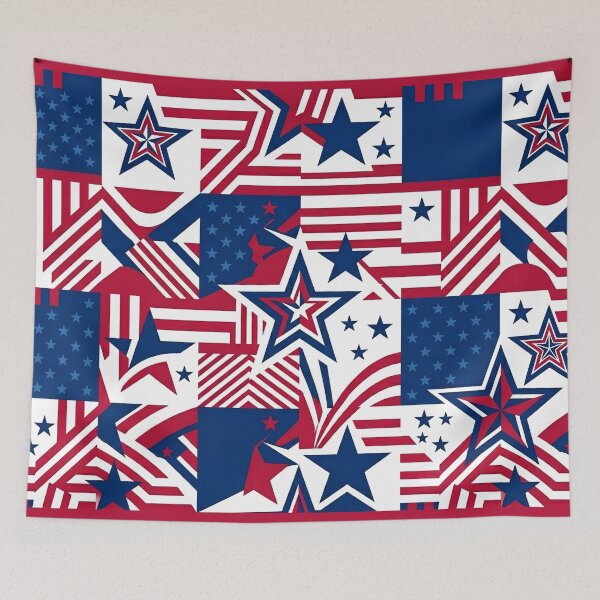Item preview, Stars and Stripes Modern Designs designed and sold by LibertyForge-Co.