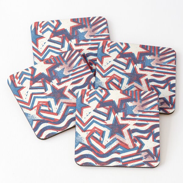 Item preview, Stars and Stripes Print designed and sold by LibertyForge-Co.