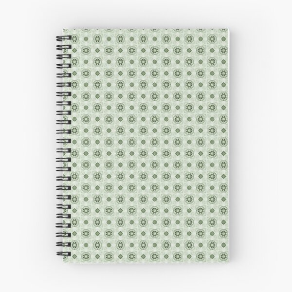 Item preview, Cottage Patchwork Star Mandala Pattern in Green designed and sold by Artistestella.