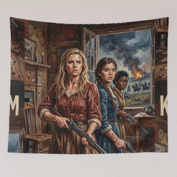 Item preview, The Last Defense – The Keeping Room Fine Art Print designed and sold by Art's Diner.